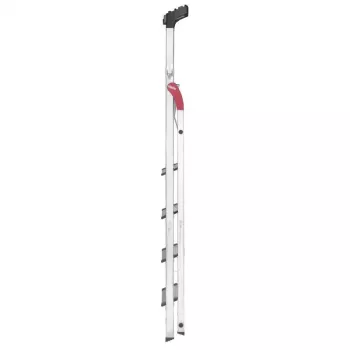 HAILO L80 ComfortLine -alumiinitikkaat, 5 askelmaa