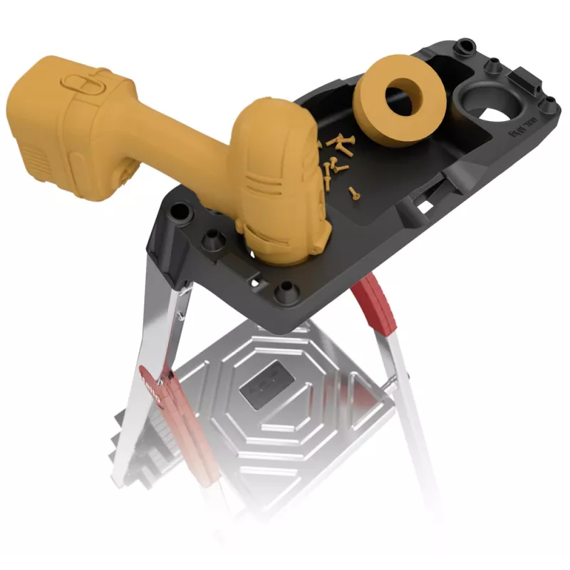 HAILO L60 StandardLine -alumiinitikkaat, 8 askelmaa