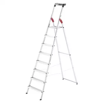 HAILO L60 StandardLine -alumiinitikkaat, 8 askelmaa
