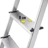 HAILO L60 StandardLine -alumiinitikkaat, 6 askelmaa, 150 kg, EN 131