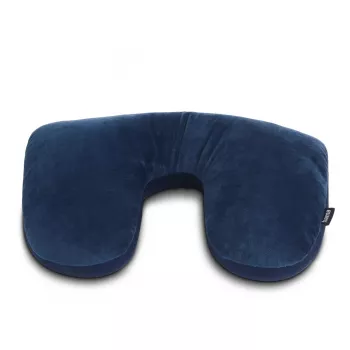 Hama 2-in-1 mikropallomatkustustyyny, niskatuki, 35 x 25 cm, tummansininen (00178169)