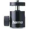 Hama kuulapää jalustoille, 50 mm korkeus, 1/4 tuuman kierre, Ø 30 mm, musta 00005001