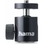 Hama kuulapää jalustoille, 50 mm korkeus, 1/4 tuuman kierre, Ø 30 mm, musta 00005001