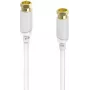 Hama koaksiaalikaapeli kaapelimodeemille, verkko, F-liitin, 75 ohmia, 120 dB, 3,00 m 00202033