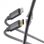Hama metallinen USB-C - Lightning -kaapeli 1,5 m antrasiitti