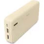Hama Power Pack Pocket 20, 20000 mAh, 2x USB-A, hiekka (00201775)