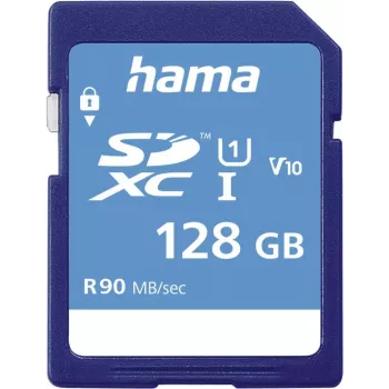 Hama SDXC 128GB muistikortti Class 10 UHS-I 00124137