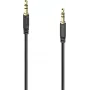 Hama ultaohut kullattu 3,5 mm stereo-audiokaapeli 1,5 m 00202012