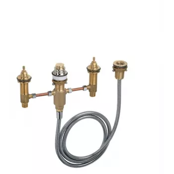 Hansgrohe kylpyhuonehana HG 4-reikäinen perussarja uppo-/pinta-asennus