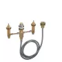 Hansgrohe kylpyhuonehana HG 4-reikäinen perussarja uppo-/pinta-asennus