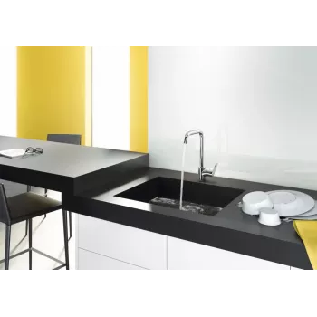 Hansgrohe Focus M41 yksivipuinen keittiöhana Inox 31820800