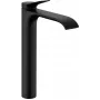 Hansgrohe Vivenis yksivipuinen pesuallashana 250 mattamusta poistoventtiilisarjalla