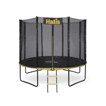 Hatis trampoliini 305 cm turvaverkolla ja tikkailla