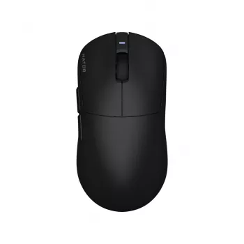Hator Quasar 3 Pro langaton pelihiiri - 26000 DPI optinen sensori, 2,4GHz, USB-C, RGB, musta