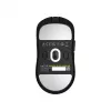 Hator Quasar 3S Pro langaton pelihiiri, musta, 30000 DPI, optinen, 2,4 GHz, USB-C, oikeakätinen, RGB