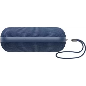 HAVIT M69 kannettava Bluetooth 5.0 -kaiutin TWS:llä, IPX5 roiskevesisuojattu, 8 tunnin toistoaika, sisäänrakennettu mikrofoni, sininen