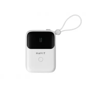 Havit PB5215 varavirtalähde 10000mAh valkoinen