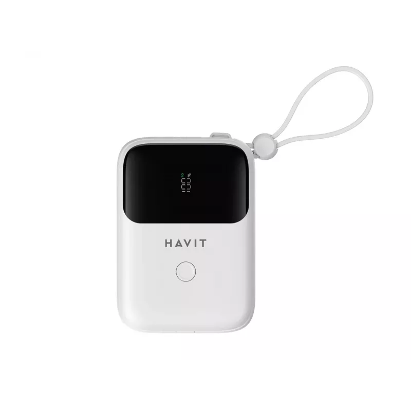 Havit PB5215 varavirtalähde 10000mAh valkoinen