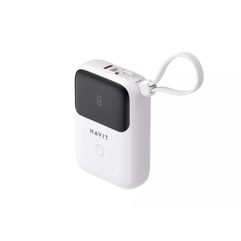 Havit PB5215 varavirtalähde 10000mAh valkoinen