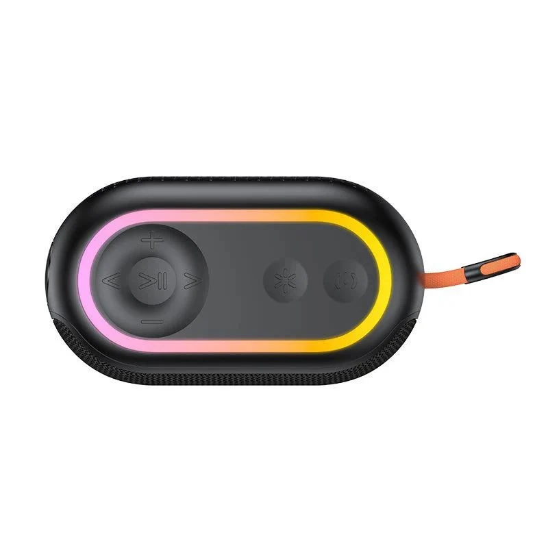 HAVIT SK809BT kannettava Bluetooth 5.0 -kaiutin 5W IPX5 vedenpitävä TWS USB-C AUX MicroSD musta