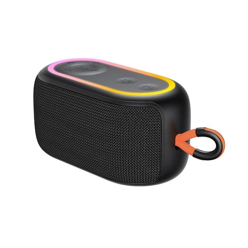HAVIT SK809BT kannettava Bluetooth 5.0 -kaiutin 5W IPX5 vedenpitävä TWS USB-C AUX MicroSD musta
