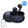 HAYLOU X1 2023 True Wireless nappikuulokkeet ENC:llä, Bluetooth 5.3, 12mm elementti, IPX4, tummansininen
