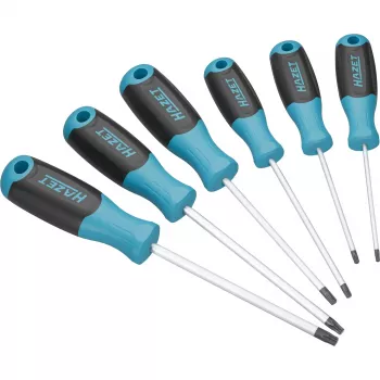 HAZET 811T/6 työkaluruuvitalttisarja 6-osainen Innen-TORX (TX10-TX30)