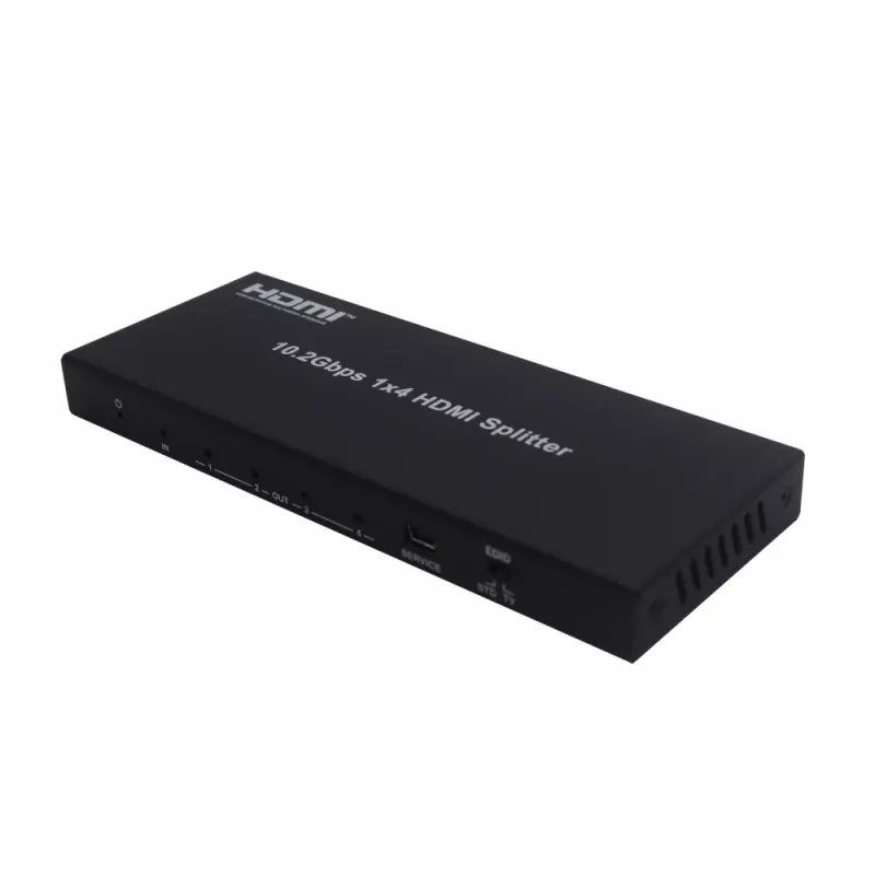 HDCVT HDC-SP914CN 1x4 HDMI 1.4 -jakaja 4K EDID-hallinnalla