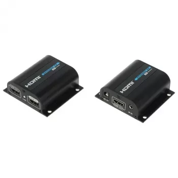 HDMI-jatko splitterillä SP-EX-6IR-V4