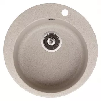 HELIKA allas Clarus SR100-110W graniittikomposiitti keittiöallas musta 780x500mm