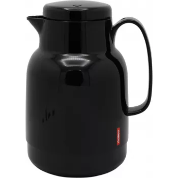 HELIOS Mondo tyhjiöeristetty termoskannu 1,0 l, musta (3354-002)