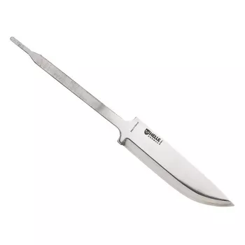 Helle Gaupe K310 clinch-veitsi - kolminkertaisesti laminoitu ruostumaton teräs, visakoivukahva, nahkatuppi
