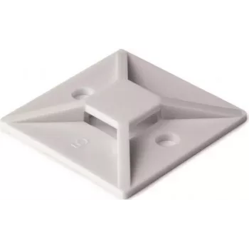 HellermannTyton MB4A nippusidekiinnike 28x28mm PA66 luonnonvärinen