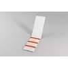 HellermannTyton HELASIGN itselaminoituvat kaapelimerkintätarrat, punainen/läpinäkyvä, 19 x 38 mm, 60 tarraa (10 arkkia, 6/arkki), PVC 598-31402
