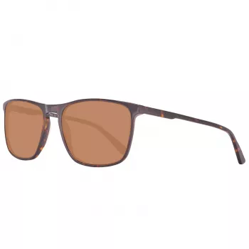 Helly Hansen HH5004-C01-57 miesten suorakaide-aurinkolasit, musta kehys, harmaat linssit, 57/18/140 mm