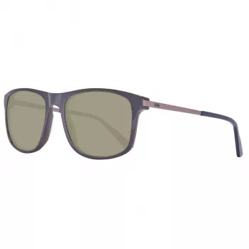 Helly Hansen HH5016-C03-56 miesten polarisoidut aurinkolasit, musta kehys, savunharmaat linssit, 56/18/140 mm