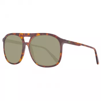 HELLY HANSEN HH5019-C02-55 miesten urheilulliset suorakaiteen muotoiset aurinkolasit, mattamusta, savunharmaat linssit, 55/17/140 mm
