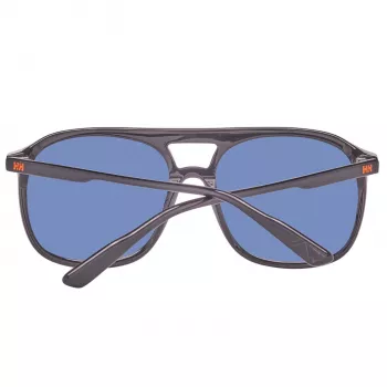Helly Hansen miesten aurinkolasit HH5019-C01-55 - musta kehys, savunharmaat linssit, 55/17/140 mm