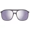 Helly Hansen miesten aurinkolasit HH5019-C01-55 - musta kehys, savunharmaat linssit, 55/17/140 mm