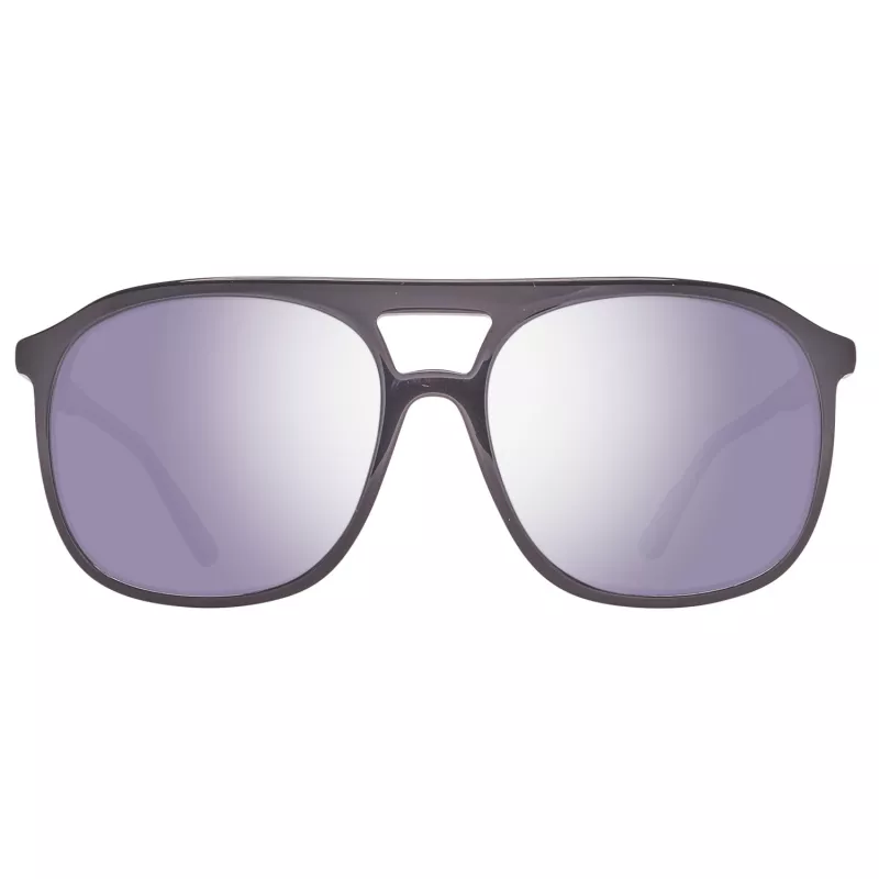 Helly Hansen miesten aurinkolasit HH5019-C01-55 - musta kehys, savunharmaat linssit, 55/17/140 mm