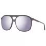 Helly Hansen miesten aurinkolasit HH5019-C01-55 - musta kehys, savunharmaat linssit, 55/17/140 mm