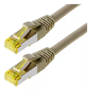 HELOS Cat5e SF/UTP RJ45 -patchkaapeli, 1 m, harmaa