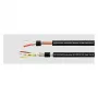 HELUKABEL HELU LIGHT DMX-kaapeli 4x0,34 mm² musta AES/EBU- ja DMX-digitaaliäänikaapeli 400033