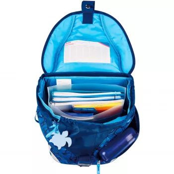 Herlitz Primary School reppu SoftLight Plus GREENline Deep Sea