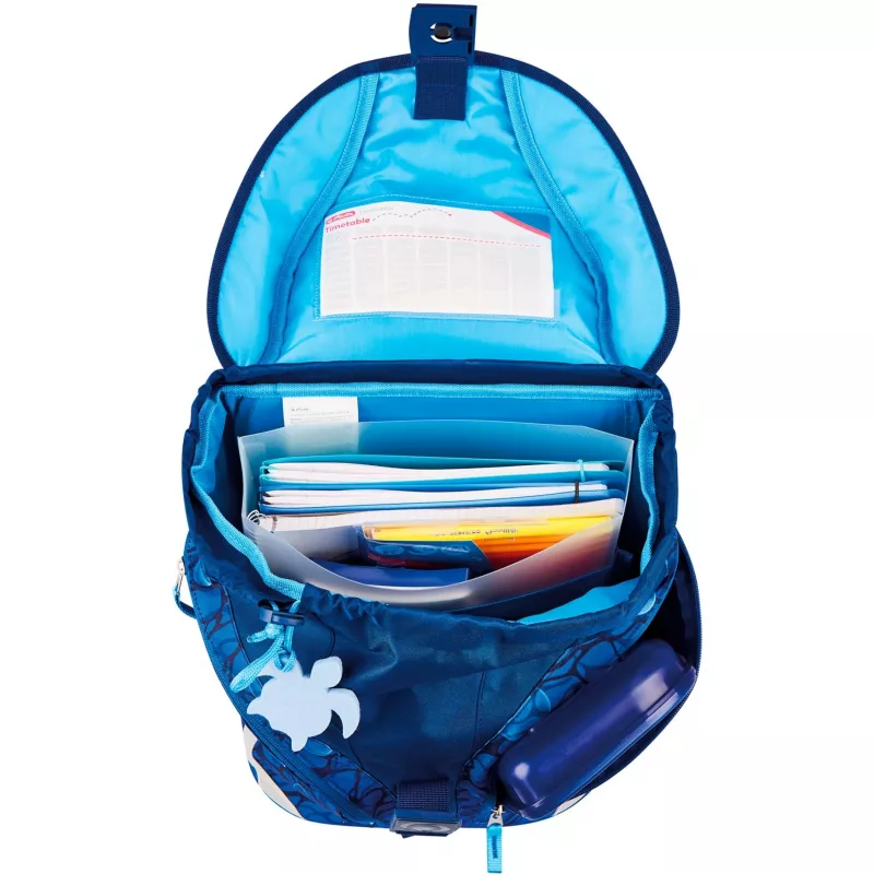 Herlitz Primary School reppu SoftLight Plus GREENline Deep Sea