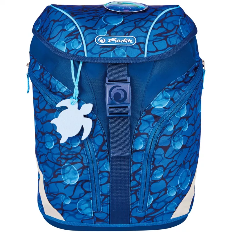 Herlitz Primary School reppu SoftLight Plus GREENline Deep Sea