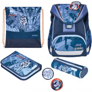 Herlitz UltraLight Plus TechMech koulureppu
