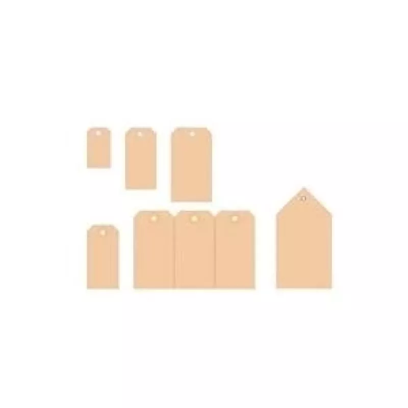 HERMA 6045 kartonkinen ripustuslappu sileä ruskea 48 x 95 mm 1 000 kpl:n pakkaus
