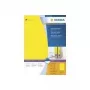 HERMA SuperPrint kansiotarrat keltainen 61 x 192 mm 400 tarraa (100 arkkia x 4) 4296