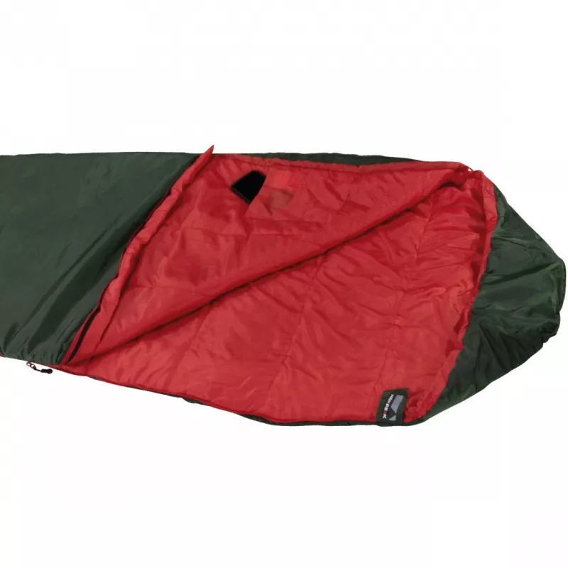 High Peak Lite Pak 800 makuupussi (vihreä/punainen)